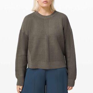 Lululemon New Heights Sweater
Grey Sage Size 10